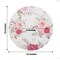 Assorted 6 Round 13" Rose Floral Print Plastic CHARGER PLATES Party Decorations